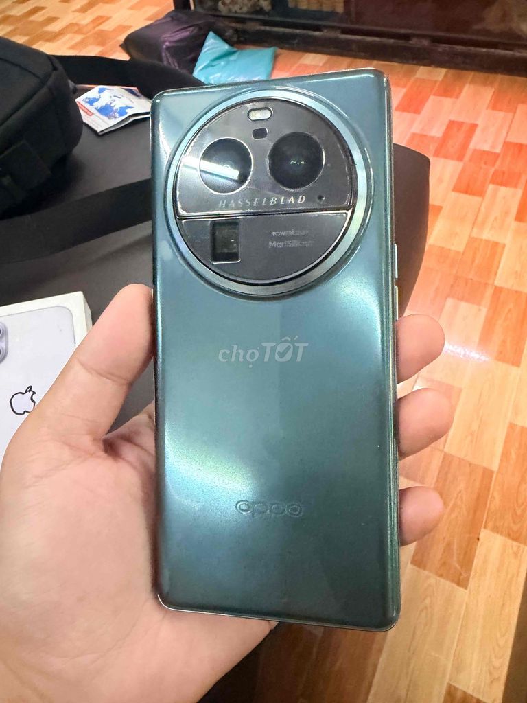 Oppo Find X6 Pro Xanh 256GB 12GB 99%. Mua bán Điện thoại tại Thành phố Bà Rịa Bà Rịa - Vũng Tàu được đăng bởi Trần Tùng hình 1