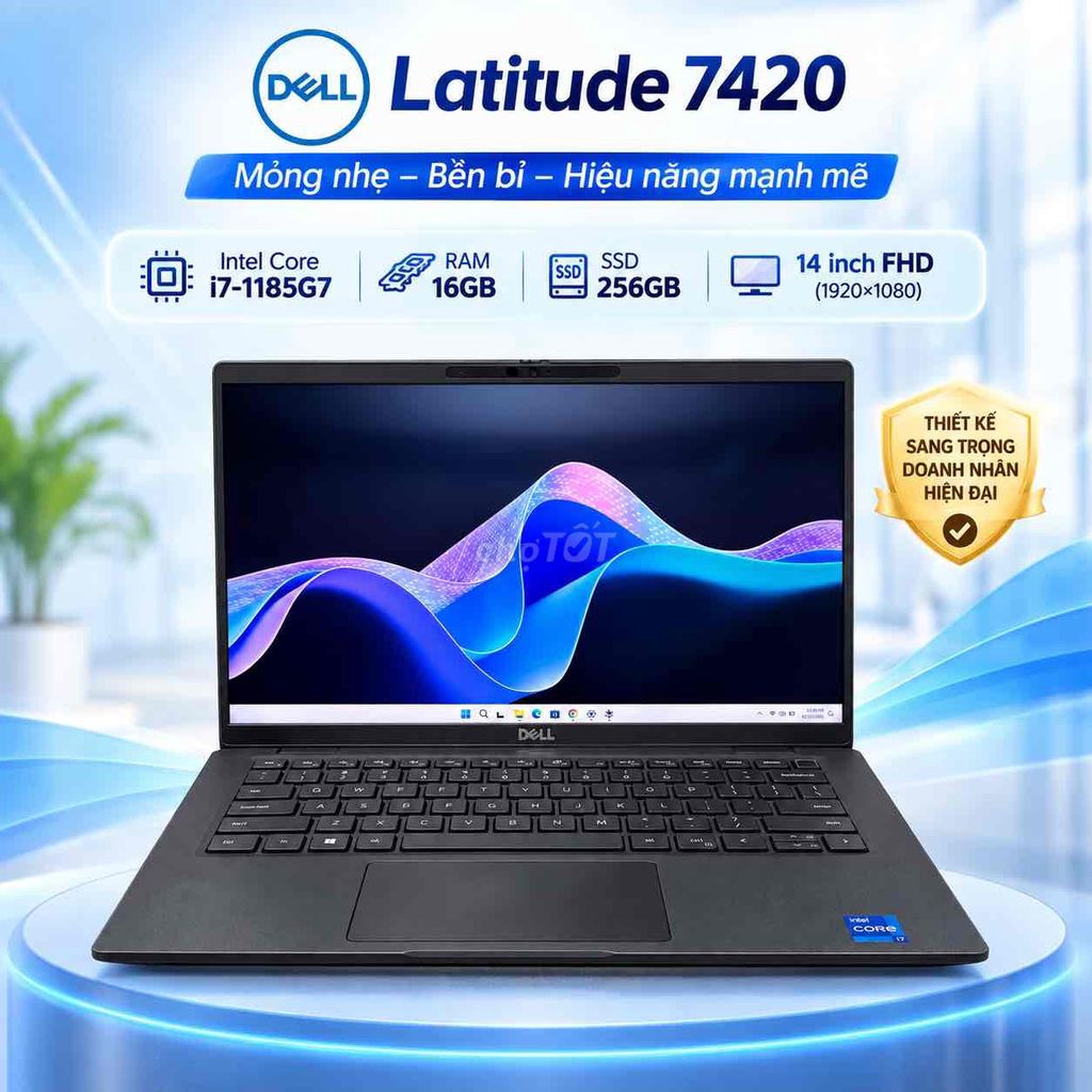 Dell Latitude 7420 i7-1185G7 14 inch 16GB/256GB. Mua bán Laptop tại Thành phố Buôn Ma Thuột Đắk Lắk được đăng bởi HD Store  hình 1