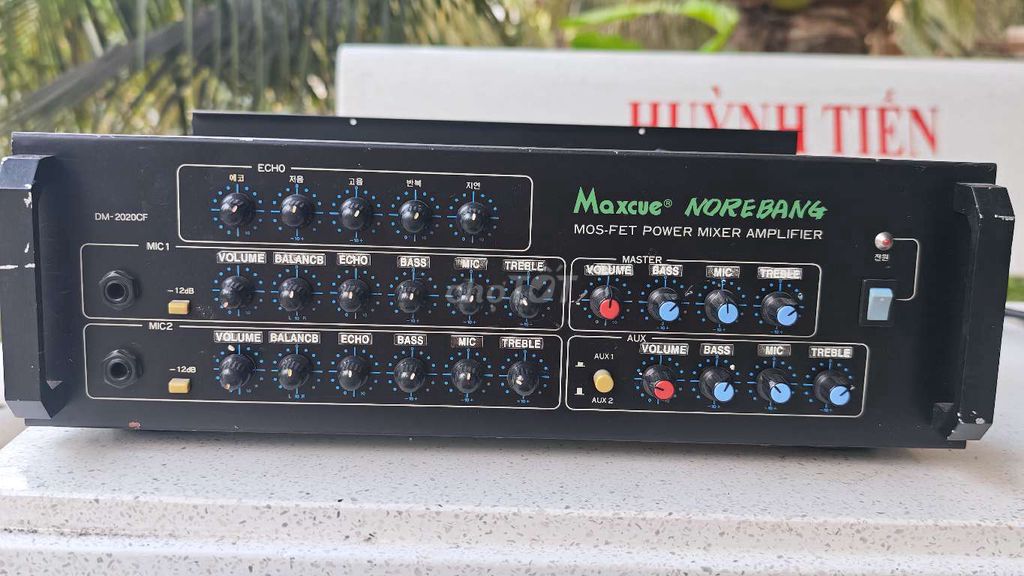 Amply Maxcue NoreBang Đen. Mua bán Tivi, Âm thanh tại Huyện Châu Thành Long An được đăng bởi Phong hình 1