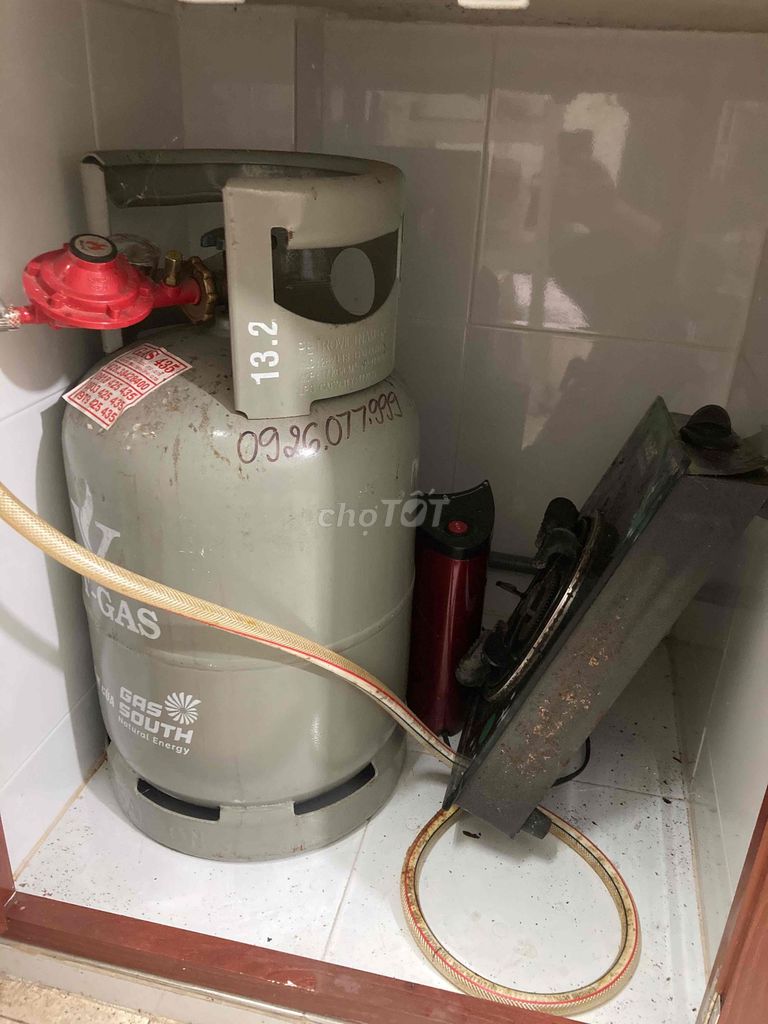 Bình gas Gas South 13.2 kg Xám. Mua bán Bếp, lò, đồ điện nhà bếp tại Quận 11 Tp Hồ Chí Minh được đăng bởi hoangdd hình 1