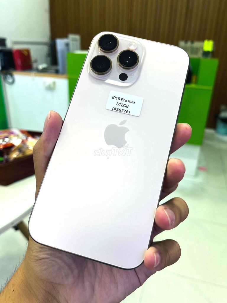 Apple iPhone 16 Pro Max 512GB Vàng Likenew. Mua bán Điện thoại tại Quận Ngô Quyền Hải Phòng được đăng bởi lê thanh thuỷ hình 1