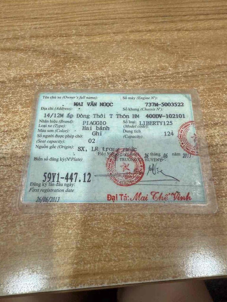 xe 1 chủ từ đầu nữ đi. Mua bán Xe máy tại Huyện Hóc Môn Tp Hồ Chí Minh được đăng bởi CTY TNHH ĐẦU TƯ VÀ PT DU LỊCH THỊNH PHAT 1 hình 5