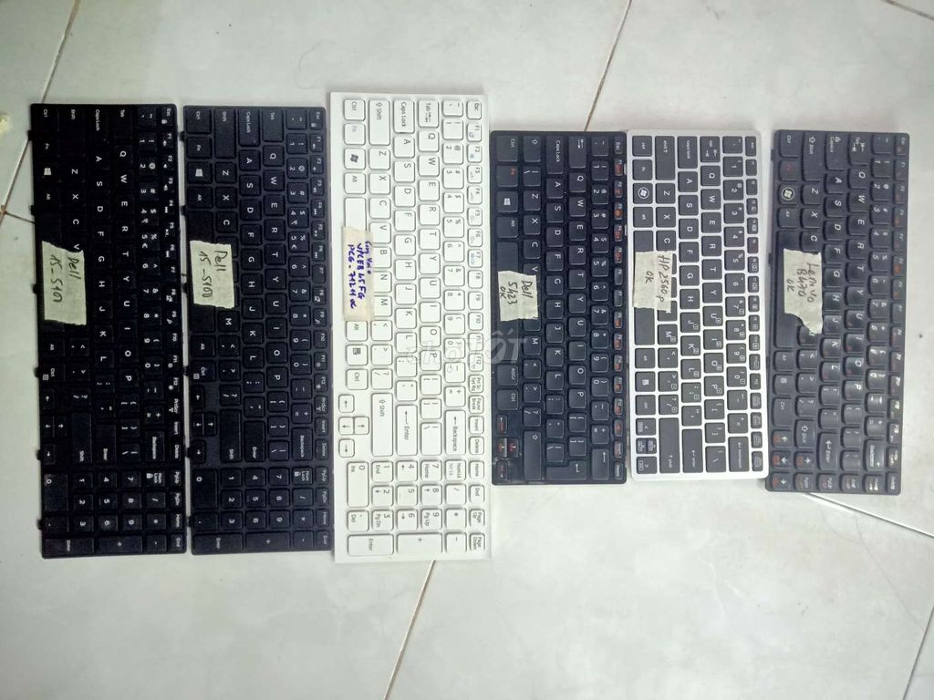 Bàn phím laptop Dell 15-5100 Đen. Mua bán Phụ kiện (Màn hình, Chuột...) tại Huyện Mỹ Xuyên Sóc Trăng được đăng bởi Alexis Sanchez  hình 1