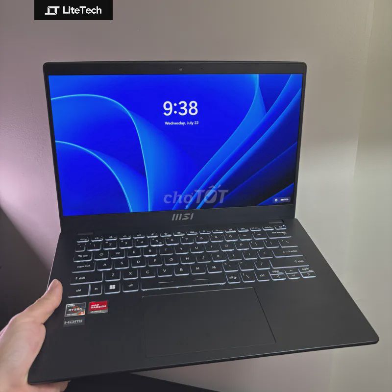 Laptop MSI Modern 14 C7M 212VN (R5/8GB/512GB). Mua bán Laptop tại Quận 3 Tp Hồ Chí Minh được đăng bởi LiteTech Store hình 1
