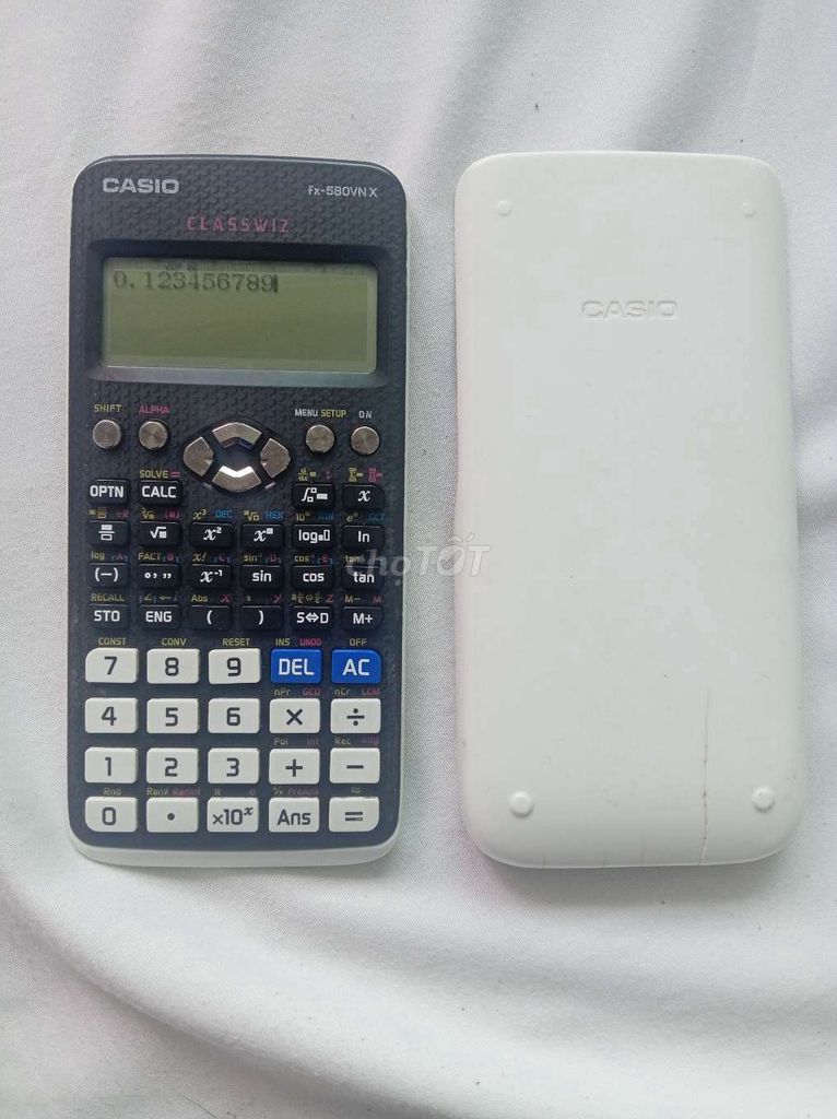 Máy tính khoa học Casio FX 580 VNX Đen Còn mới 90%. Mua bán Đồ dùng văn phòng tại Thành phố Sa Đéc Đồng Tháp được đăng bởi Le Khanh  hình 1