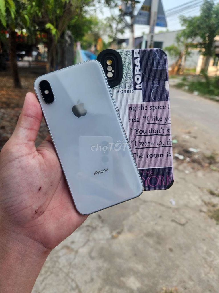 Apple iPhone X 64GB Trắng Đã dùng. Mua bán Điện thoại tại Thành phố Tây Ninh Tây Ninh được đăng bởi Diệt Thuốc TN hình 1