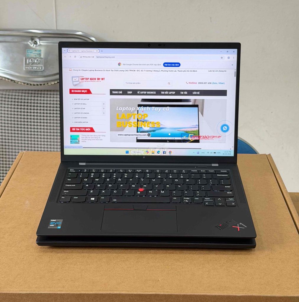 Thinkpad X1 Carbon Gen 9 i7-1165G7/16Gb/512SSD. Mua bán Laptop tại Quận 10 Tp Hồ Chí Minh được đăng bởi Laptop xách tay Mỹ hình 1