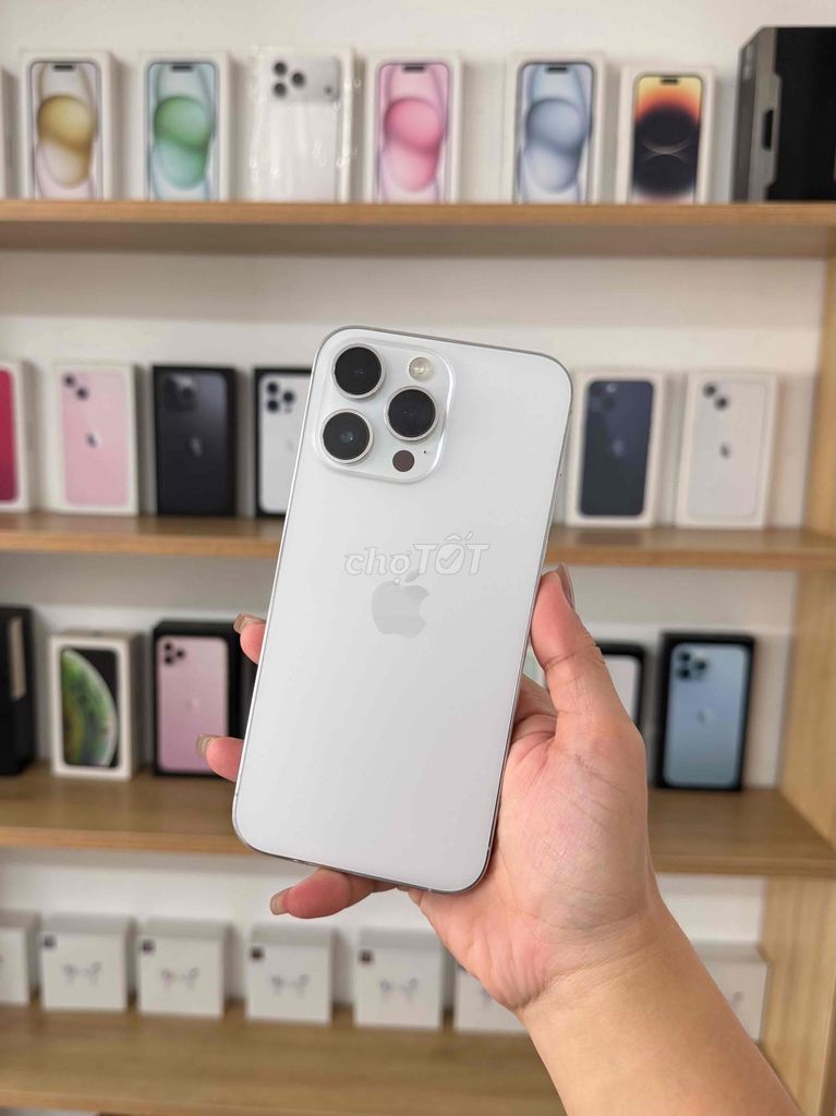 Apple iPhone 14 Pro Max 128GB Bạc Đã qua sử dụng. Mua bán Điện thoại tại Thành phố Long Xuyên An Giang được đăng bởi  Đặng Lý hình 1