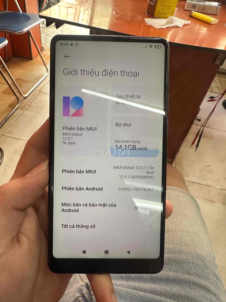 Xiaomi Mi Mix 2 64GB Đen. Mua bán Điện thoại tại Quận Tân Phú Tp Hồ Chí Minh được đăng bởi Việt Tiến hình 1