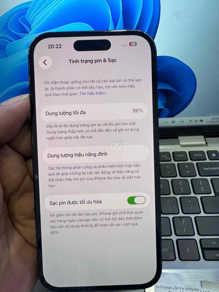 Apple iPhone 14 Pro 128GB Đen 98%. Mua bán Điện thoại tại Quận 6 Tp Hồ Chí Minh được đăng bởi QUỐC THIÊN BÁN GÓP 0 ĐỒNG  hình 1