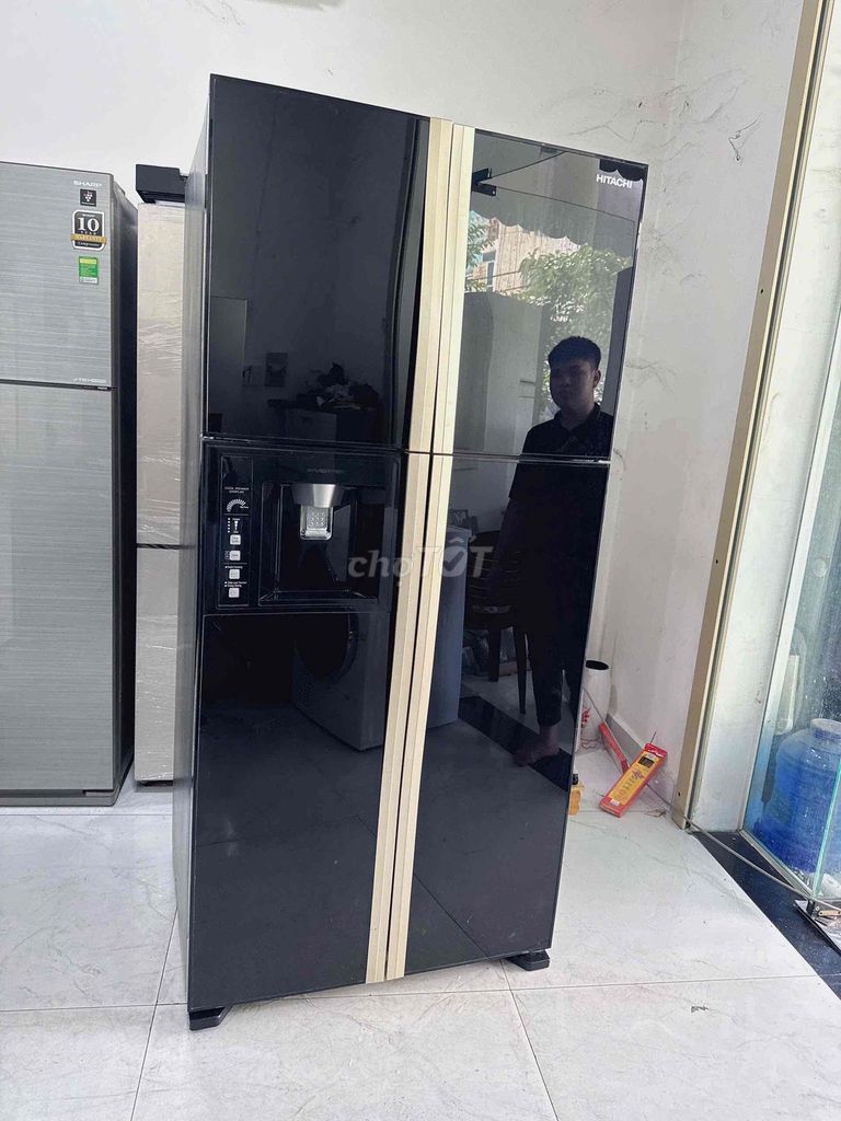 Tủ lạnh Hitachi 540L Side by Side , bao ship🤩. Mua bán Tủ lạnh tại Thành phố Thủ Đức Tp Hồ Chí Minh được đăng bởi long hình 1