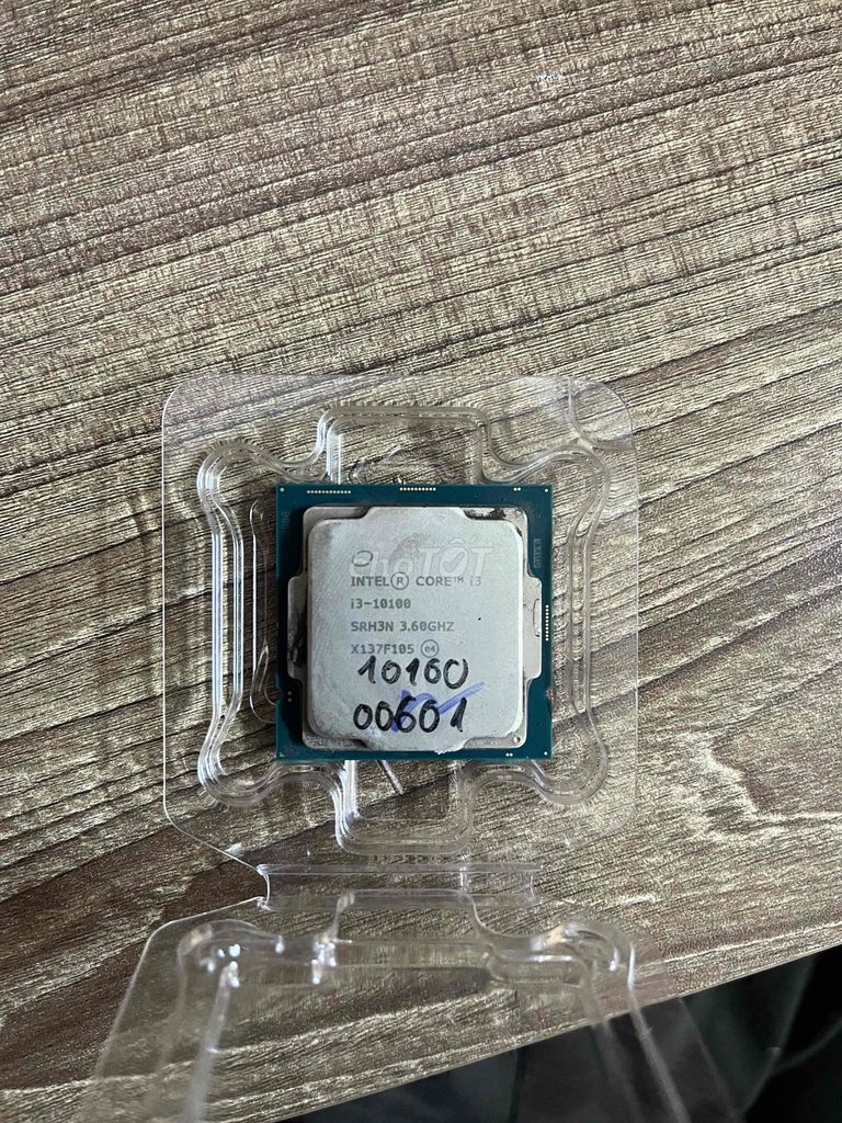 CPU Intel Core i3-10100 Đã sử dụng. Mua bán Linh kiện (RAM, Card...) tại Quận Ninh Kiều Cần Thơ được đăng bởi Duy Lê hình 1