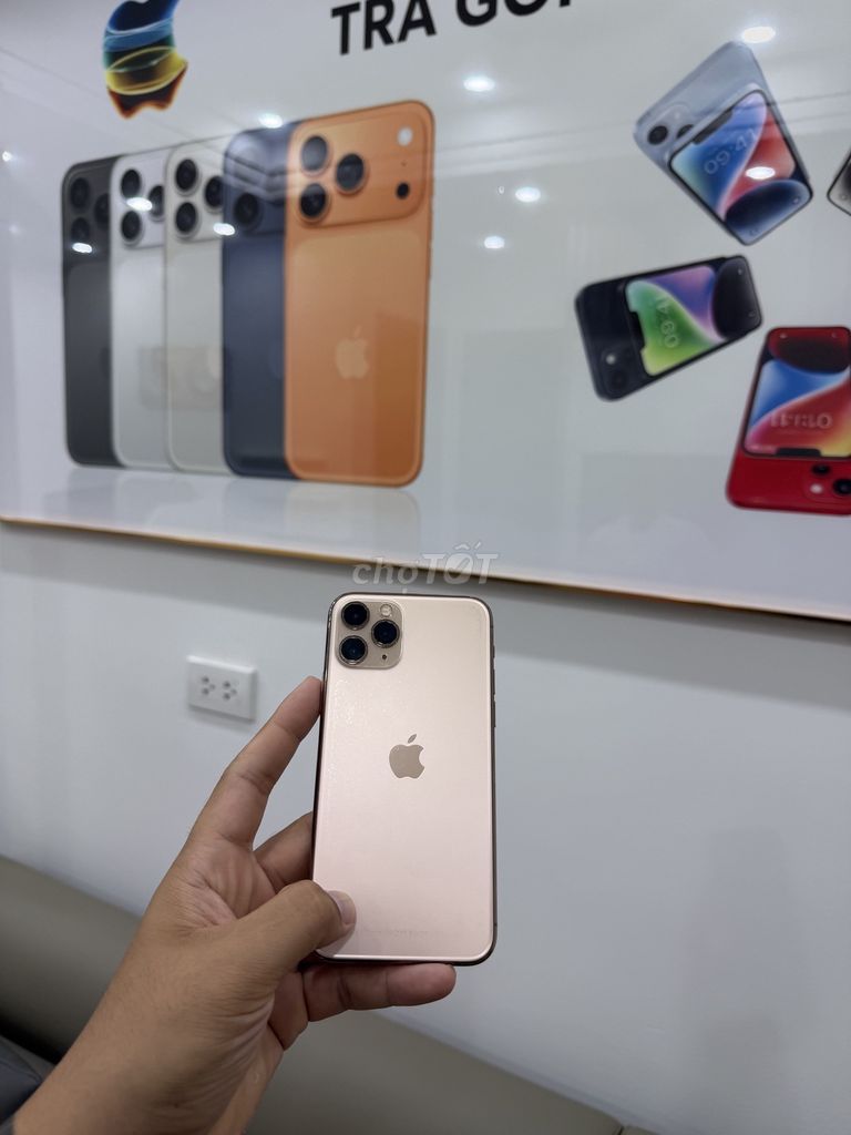 Apple iPhone 11 Pro 64GB Vàng hồng. Mua bán Điện thoại tại Quận Hoàng Mai Hà Nội được đăng bởi Tuân hình 1