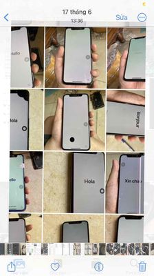 Màn hình zin bể kính sọc đốm chữa cháy iphone X Xs. Mua bán Linh kiện (RAM, Card...) tại Quận Tân Phú Tp Hồ Chí Minh được đăng bởi Min Min