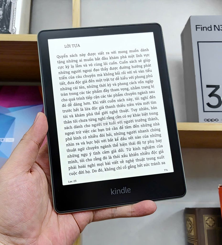 Kindle Paperwhite 5, 32gb Green, 99%. Mua bán Máy tính bảng tại Quận 5 Tp Hồ Chí Minh được đăng bởi PHAN MINH MB hình 1