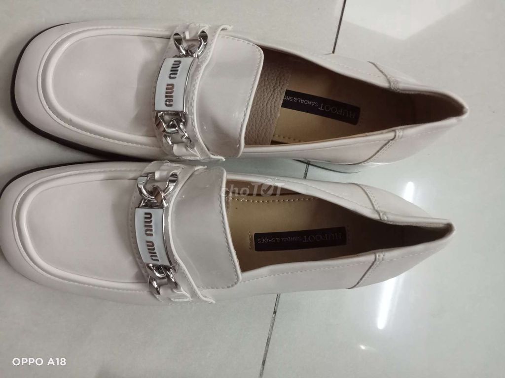 Giày lười nữ da bóng size 35. Mua bán Giày dép tại Quận 1 Tp Hồ Chí Minh được đăng bởi lê tùng  hình 1