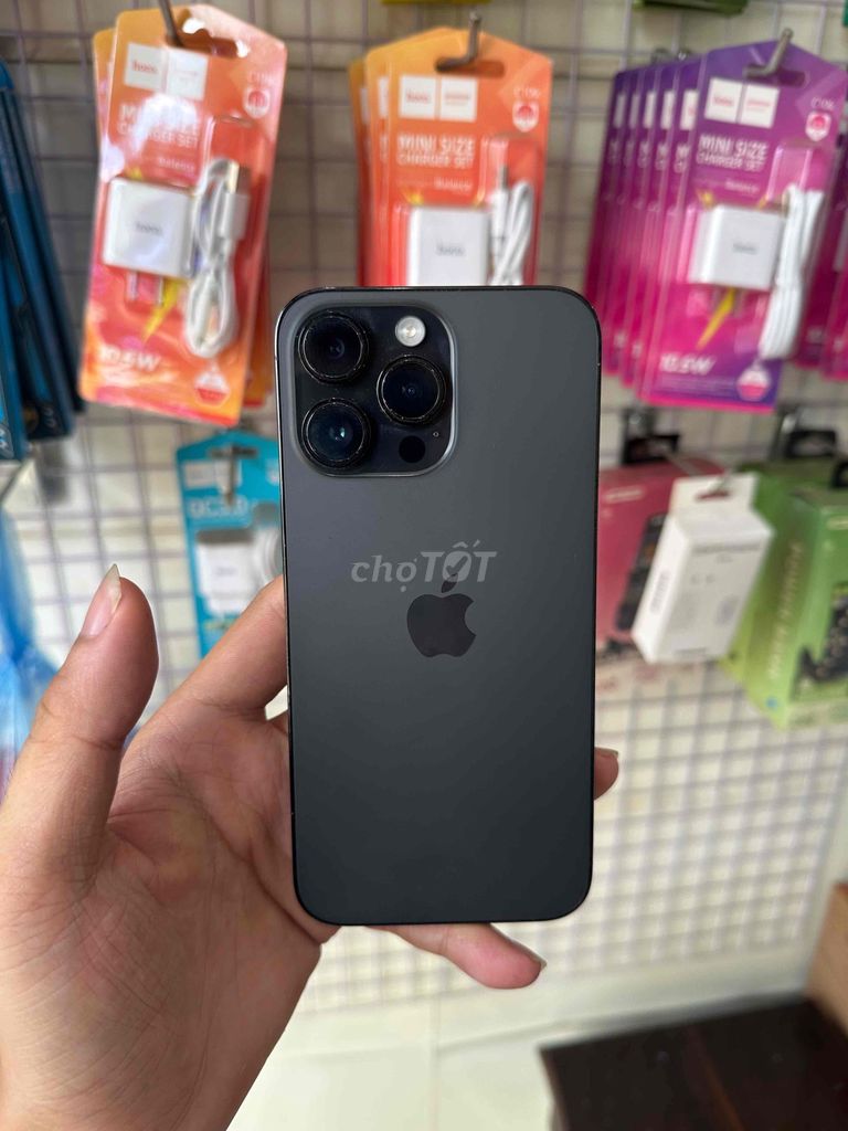 Apple iPhone 14 Pro Max 128GB Đen Đã sử dụng. Mua bán Điện thoại tại Thành phố Buôn Ma Thuột Đắk Lắk được đăng bởi Trọng Quyết hình 1