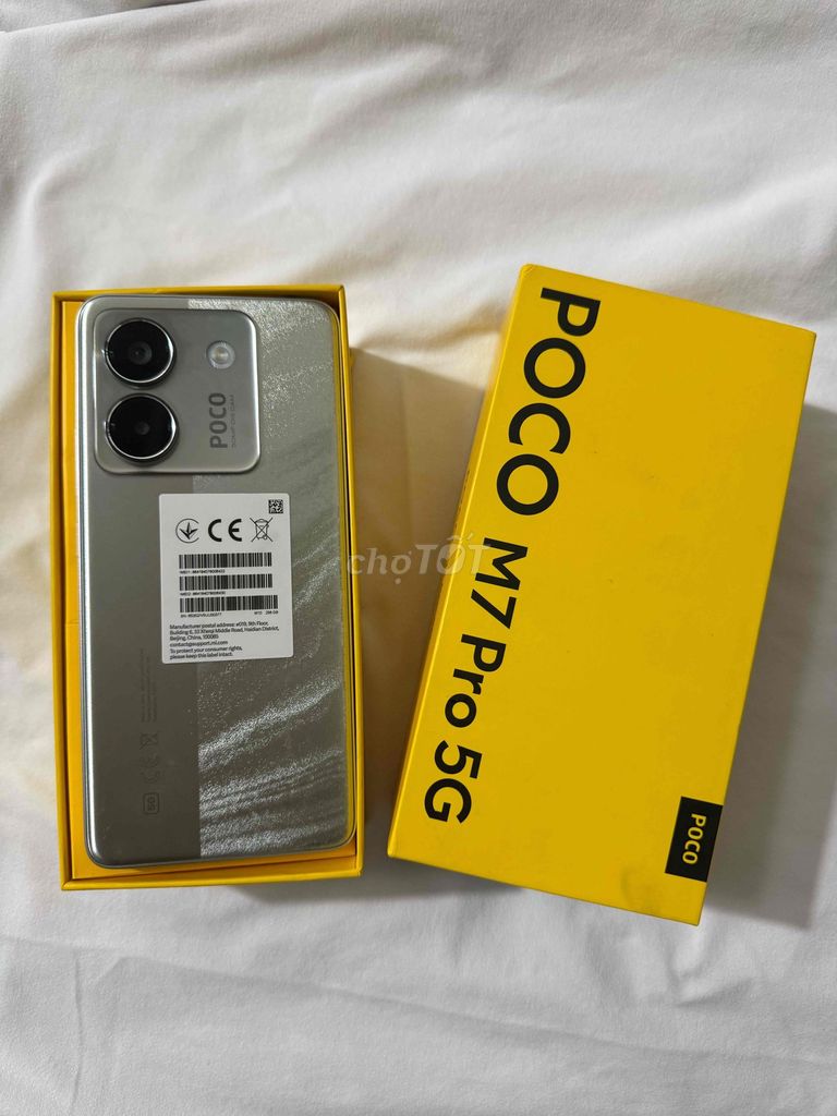 Poco M7 Pro 5G 256GB Xám. Mua bán Điện thoại tại Quận Long Biên Hà Nội được đăng bởi Nguyễn Hoàng hình 1