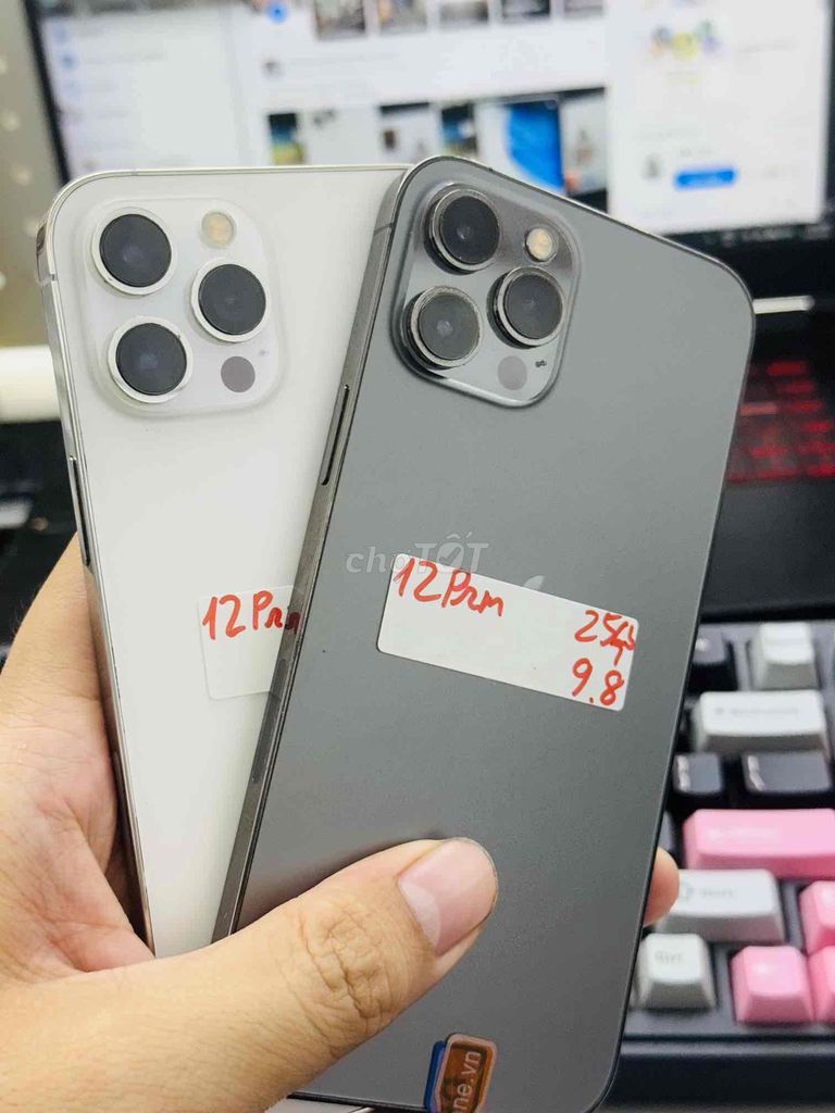 iPhone 12 Pro Max 256GB Xám Bạc. Mua bán Điện thoại tại Thành phố Dĩ An Bình Dương được đăng bởi Phúc hình 1