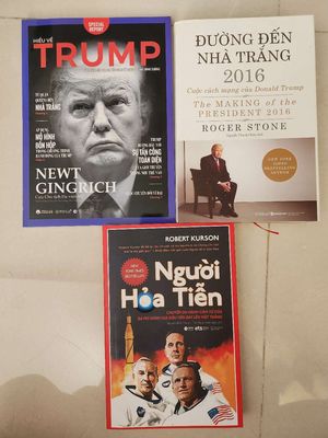 Sách của NXB Omega về TT Donald Trump