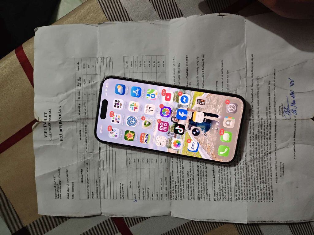 iPhone 15 Pro 256GB zin all 99% Gl. Mua bán Điện thoại tại Thành phố Thủ Đức Tp Hồ Chí Minh được đăng bởi Quý hình 1