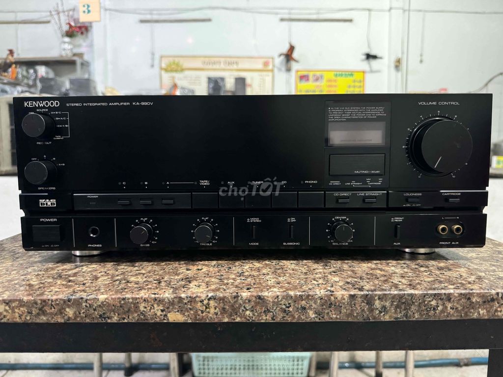 Amply Kenwood KA-990V cs-265w máy chạy 8 sò Sanken. Mua bán Tivi, Âm thanh tại Quận 12 Tp Hồ Chí Minh được đăng bởi Thao Đặng hình 1