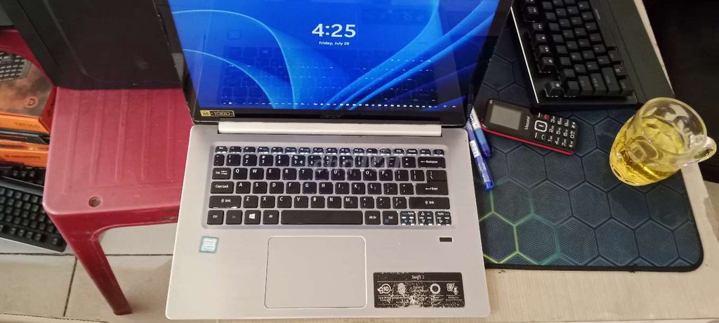 LAPTOP ĐỜI MỚI SWIFT3 CORE I5 8250U  4G SSD 376G