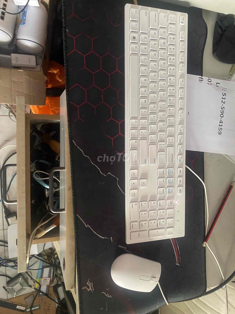 Bộ phím chuột Dell Trắng Mới. Mua bán Phụ kiện (Màn hình, Chuột...) tại Quận Gò Vấp Tp Hồ Chí Minh được đăng bởi tu hình 1