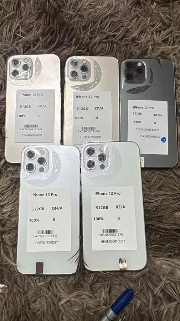 Apple iPhone 12 Pro 512GB new 100% chưa sử dụng. Mua bán Điện thoại tại Quận Ninh Kiều Cần Thơ được đăng bởi Khải mobile hình 1