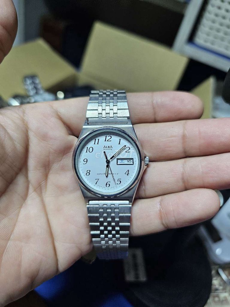 Đồng hồ Alba Quartz Thép không gỉ Nhật Bản. Mua bán Đồng hồ tại Quận Gò Vấp Tp Hồ Chí Minh được đăng bởi My hình 1
