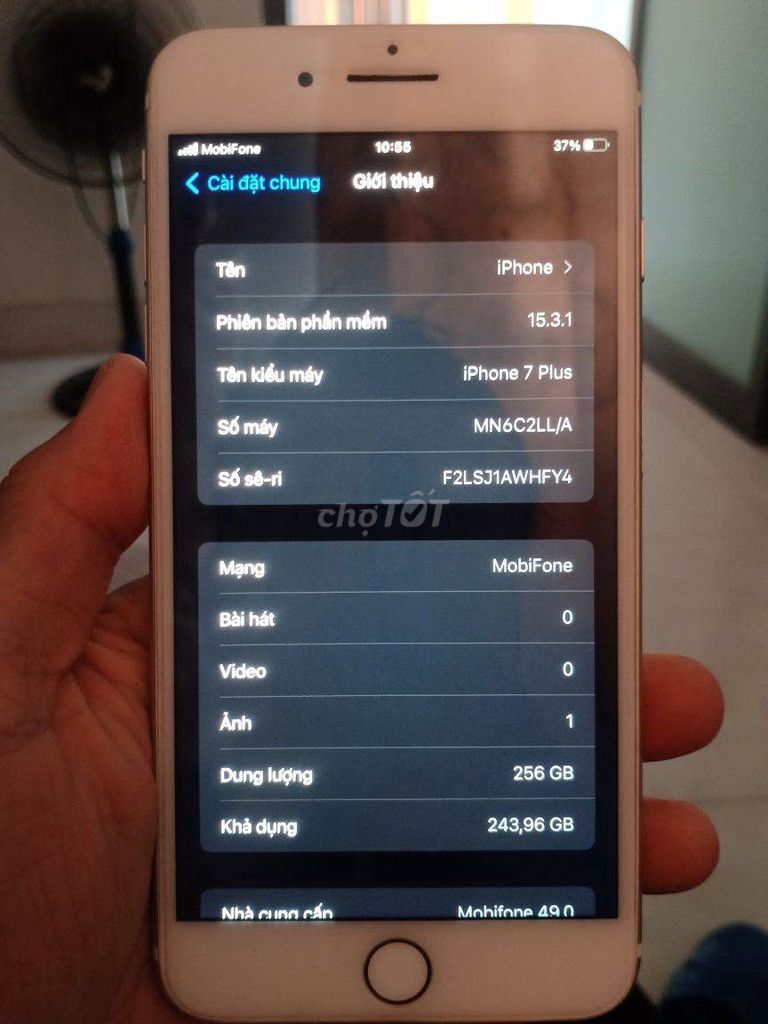 Apple iPhone 7 Plus 256GB Vàng. Mua bán Điện thoại tại Quận 1 Tp Hồ Chí Minh được đăng bởi Hội Đồ Điện Tử hình 1
