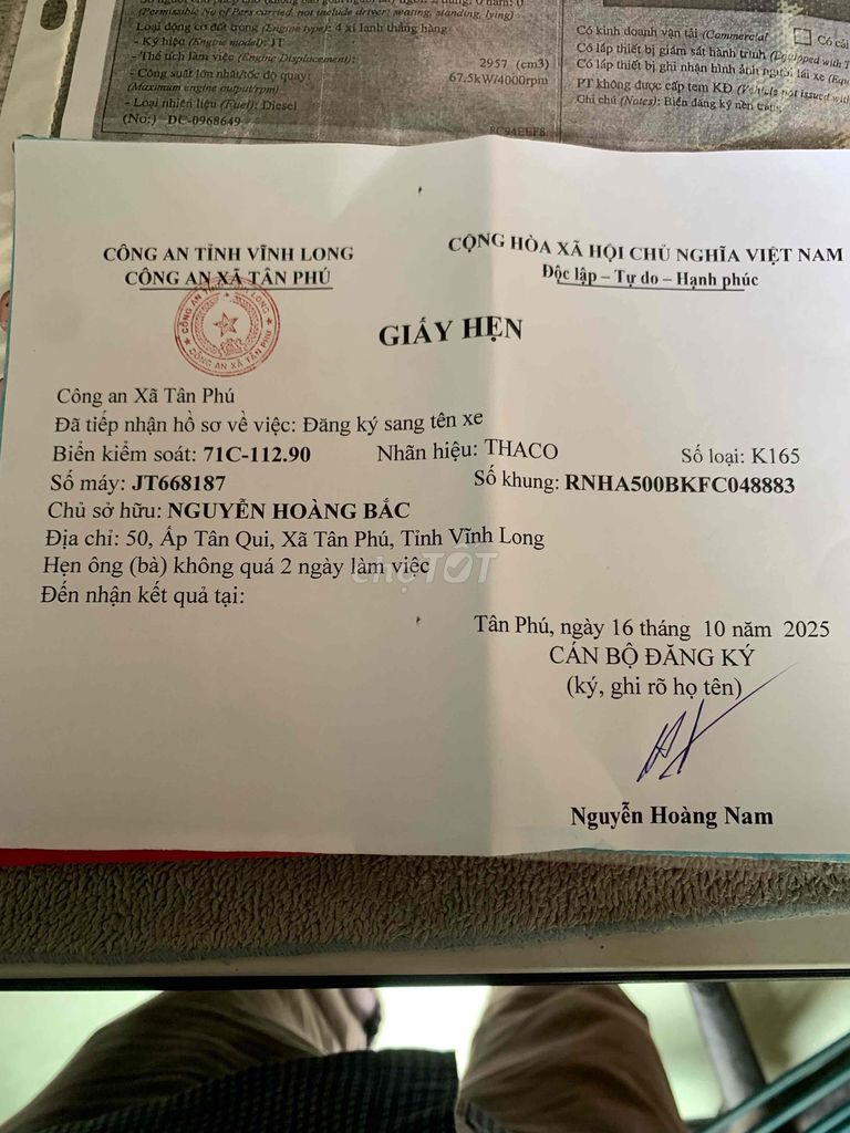 kia 165 /2015 kín 1t 65 cừa hông kiểm 04/26. Mua bán Xe tải, xe ben tại Huyện Châu Thành Bến Tre được đăng bởi nguyen van trung hình 19