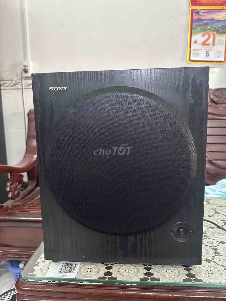 Loa siêu trầm Sony SA-WM500 Đen 30cm. Mua bán Tivi, Âm thanh tại Quận Ninh Kiều Cần Thơ được đăng bởi Tùng Pioneer hình 1