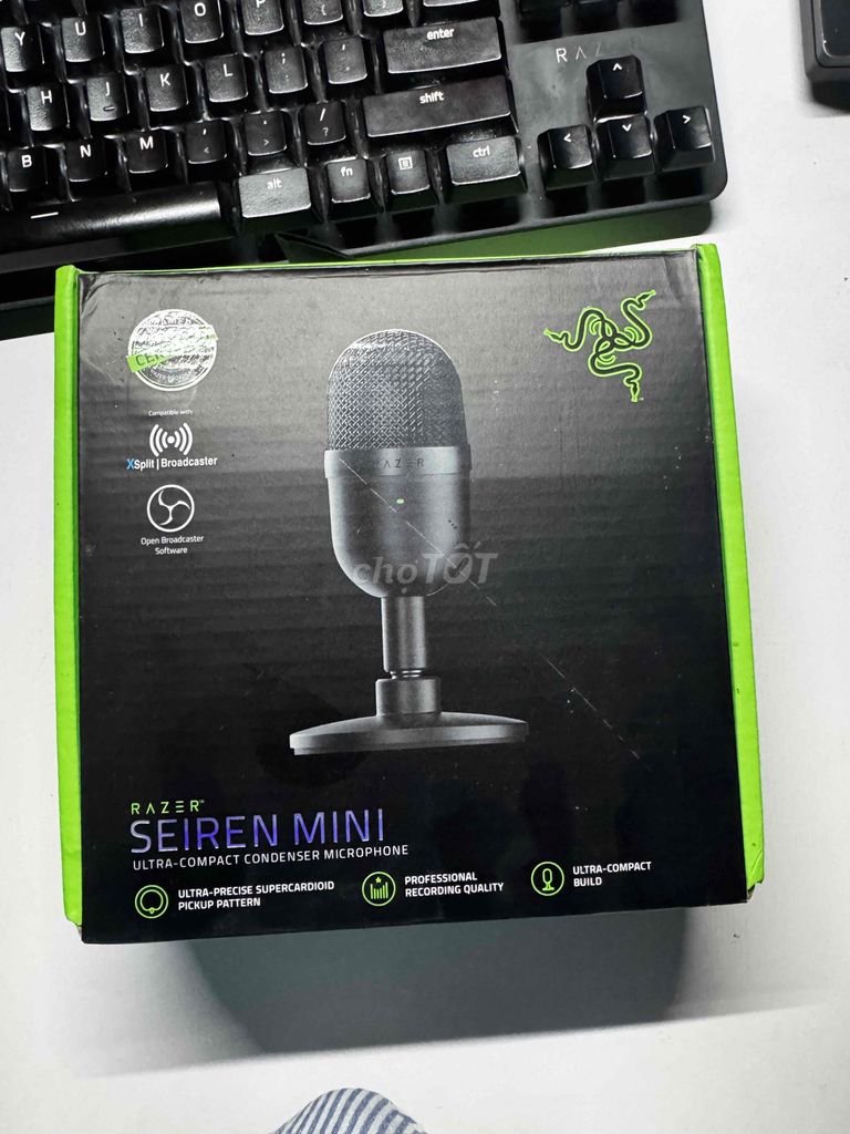 Microphone Razer Seiren Mini Đen Có dây. Mua bán Tivi, Âm thanh tại Thành phố Tân An Long An được đăng bởi Nguyễn Thanh Na hình 1