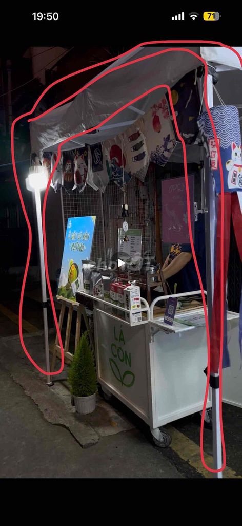 Xe bán hàng rong Kim loại Vải Trắng. Mua bán Đồ chuyên dụng, Giống nuôi trồng tại Quận 8 Tp Hồ Chí Minh được đăng bởi Tên chưa cung cấp hình 1