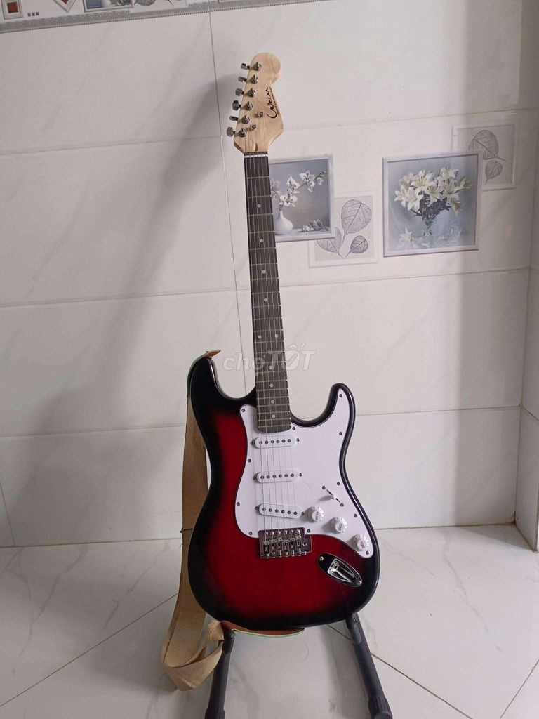 Đàn guitar điện Coion Đỏ đen. Mua bán Nhạc cụ tại Quận Cái Răng Cần Thơ được đăng bởi Điện Thoại Cũ hình 1