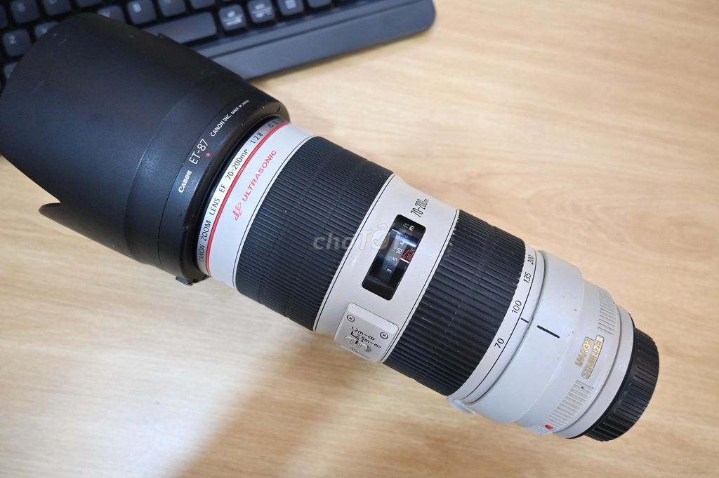 Ống kính Canon 70 200 f2.8 IS II . Mua bán Máy ảnh, Máy quay tại Quận Tân Bình Tp Hồ Chí Minh được đăng bởi Lê Thị Phương Thảo hình 1