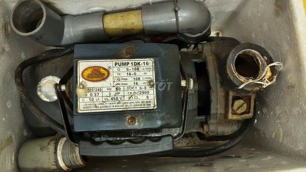 Máy bơm nước 1 DK-16 HP 1/2. Mua bán Đồ chuyên dụng, Giống nuôi trồng tại Huyện Hóc Môn Tp Hồ Chí Minh được đăng bởi Nhi Thanh hình 1