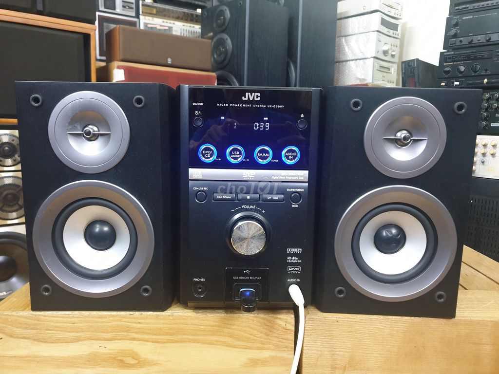 Dàn âm thanh mini JVC UX-G500V , DVD, USB, FM108. Mua bán Tivi, Âm thanh tại Huyện Đông Anh Hà Nội được đăng bởi nguyễn trường Giang hình 1