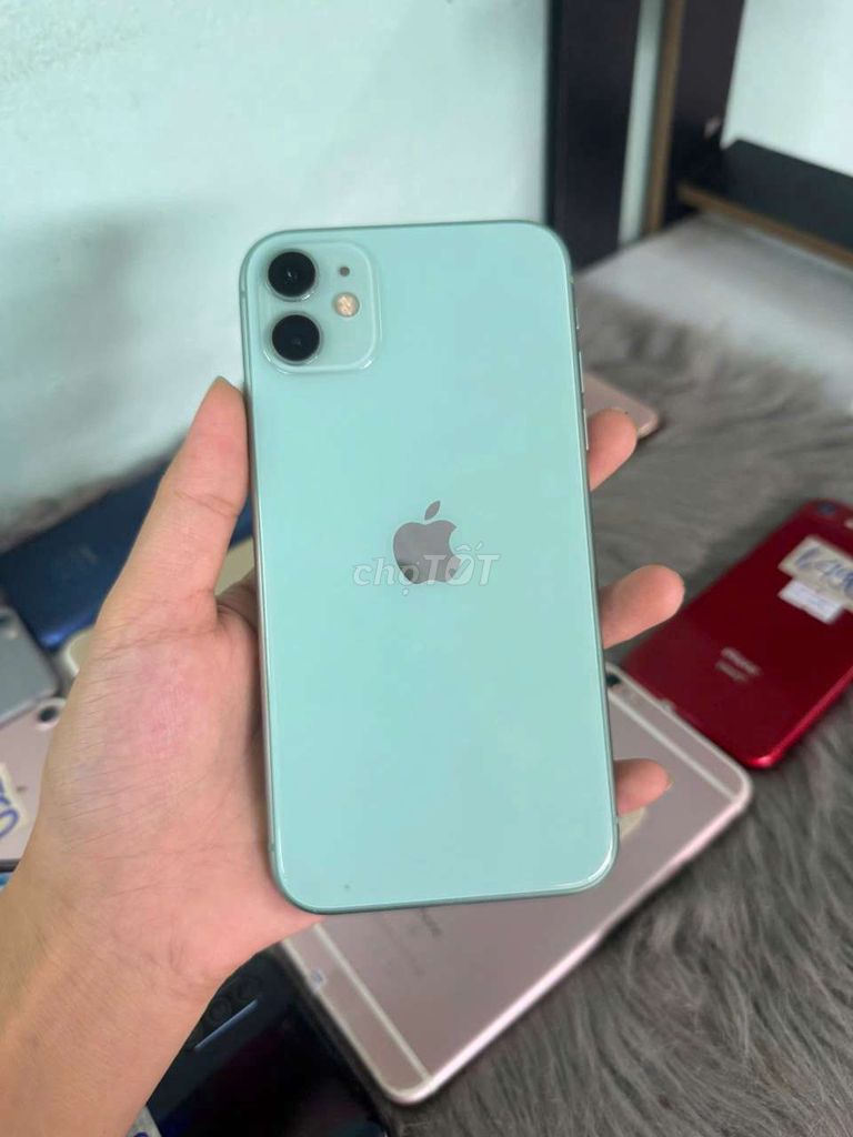 iPhone 11, 64g, pin 100, full face. Mua bán Điện thoại tại Thành phố Thủ Dầu Một Bình Dương được đăng bởi Phước Mobile hình 1