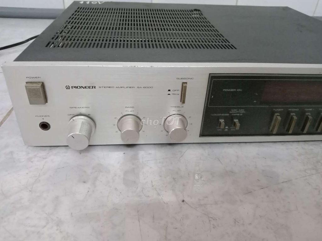 Amply Pioneer SA-6000 Bạc. Mua bán Tivi, Âm thanh tại Quận 7 Tp Hồ Chí Minh được đăng bởi danh hình 1