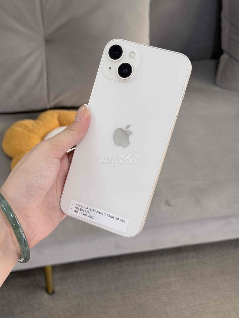 Apple 14Plus White 256GB Quốc Tế J/A Duyệt Nợ Xấu. Mua bán Điện thoại tại Quận 8 Tp Hồ Chí Minh được đăng bởi CA REM BÁN TÁO hình 1