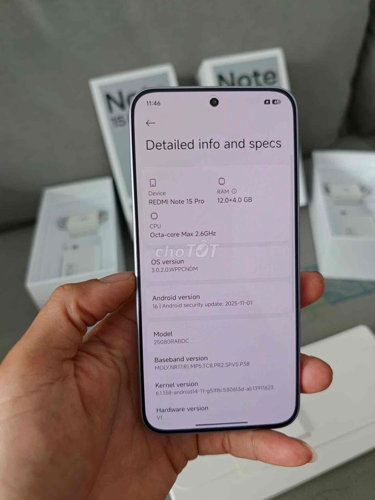 Redmi Note 15 Pro 5G. hỗ trợ trả góp. Mua bán Điện thoại tại Huyện Đồng Phú Bình Phước được đăng bởi Linh Mobile Đồng Phú  Đồng Xoài  Bình Phước hình 1