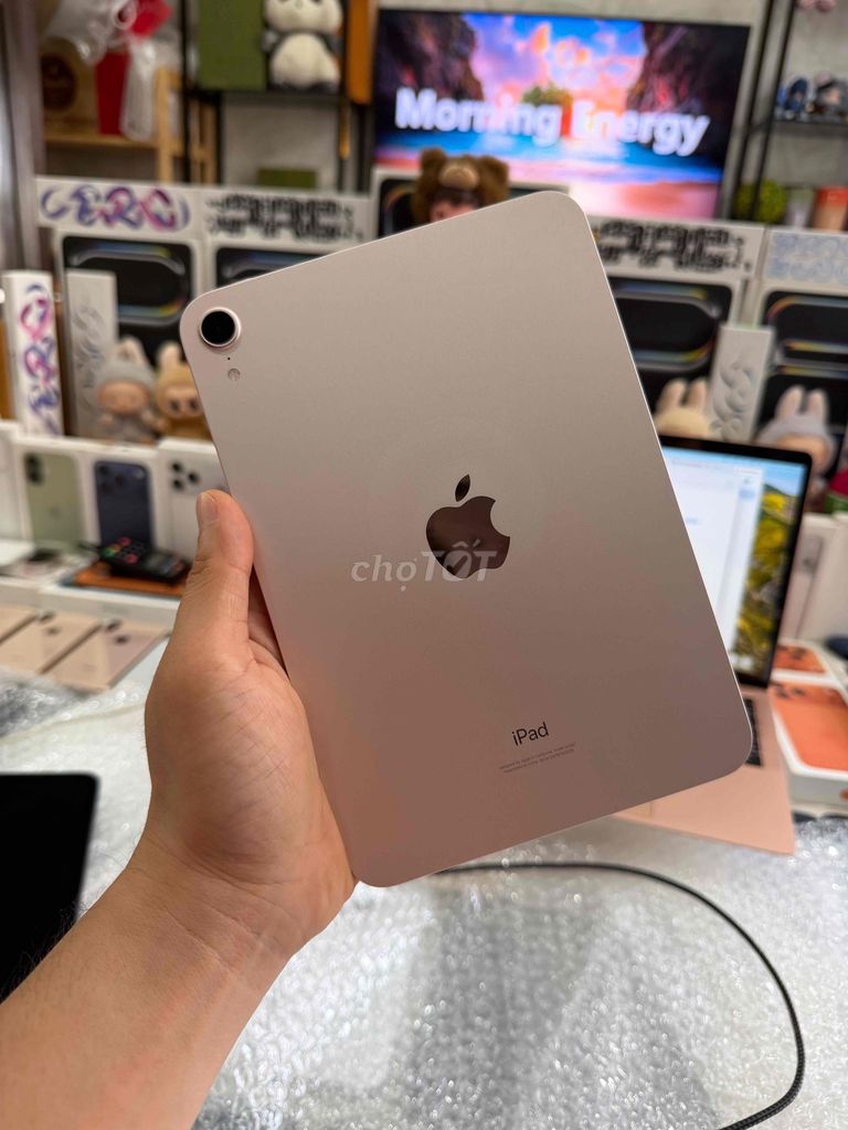 iPad Mini 6 64GB Màu Hồng Pin Zin 89%. Mua bán Máy tính bảng tại Thành phố Thủ Đức Tp Hồ Chí Minh được đăng bởi Táo Uy Tín Chuyên Cung Cấp Sỉ Và Lẻ Tuyển Công Tác Viên hình 1