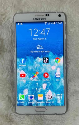 Galaxy Note 4 Trắng màn hình 2k đẹp keng. Mua bán Điện thoại tại Quận Phú Nhuận Tp Hồ Chí Minh được đăng bởi Minh