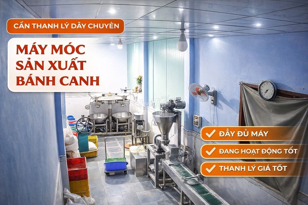 Dây chuyền sản xuất Bánh canh. Mua bán Đồ chuyên dụng, Giống nuôi trồng tại Huyện Giồng Trôm Bến Tre được đăng bởi Thành Đạt  hình 1