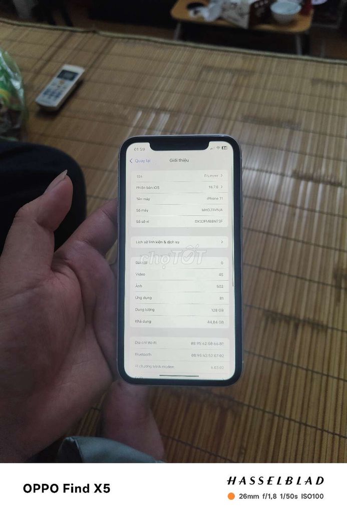 iPhone 11 128GB Trắng. Mua bán Điện thoại tại Quận Bắc Từ Liêm Hà Nội được đăng bởi Lê Đức hình 1