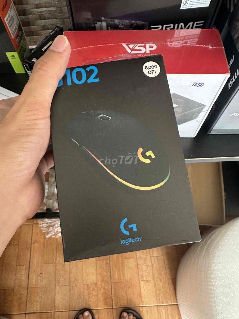 Chuột Logitech G102 Đen Trắng 8000 DPI. Mua bán Phụ kiện (Màn hình, Chuột...) tại Thành phố Sóc Trăng Sóc Trăng được đăng bởi Sao NB hình 1