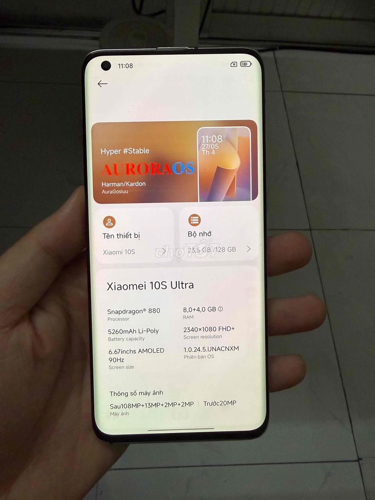 Xiaomi Mi 10S 128GB Trắng. Mua bán Điện thoại tại Quận Tân Bình Tp Hồ Chí Minh được đăng bởi Thịnh hình 1