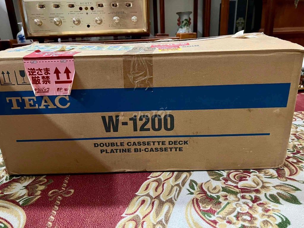 Đầu cassette TEAC W-1200 Bạc Mới. Mua bán Tivi, Âm thanh tại Huyện Thanh Hà Hải Dương được đăng bởi Nhất tên tôi hình 1